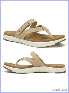 Orthopedic Flip Flops Arch Support Cushioned Yoga Mat Thong Sandals